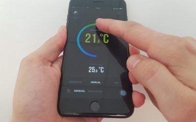 Έλεγχος της θέρμανσης και του ζεστού νερού χρήσης από απόσταση μέσω smartphone.